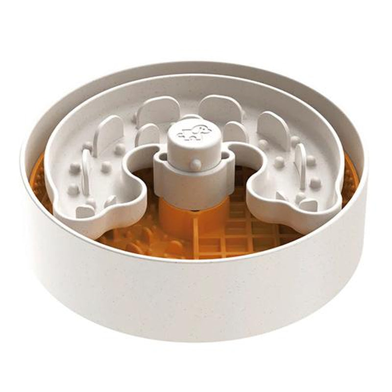 Puzzle Feeder, Slow Feeder Dog Bowl with 4 Slow Feeder Modes