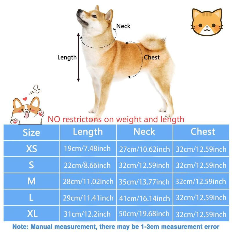 Funny Chucky Dog Costume with Pet Wig, Cosplay Scary Outfit with Knife, Creative Pet Costume for Small Medium and Large Dogs Cats Puppy