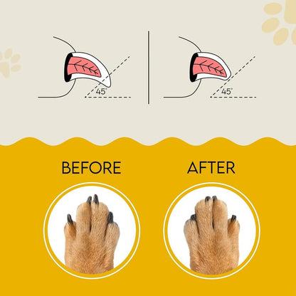 Dog Nail File, Cat Nail File, Dog Nail File Board - Stress-Free Nail Filing for Dogs, Nail File for Dogs, Dog Scratch Pad for Nails, Made from 100% Real Wood